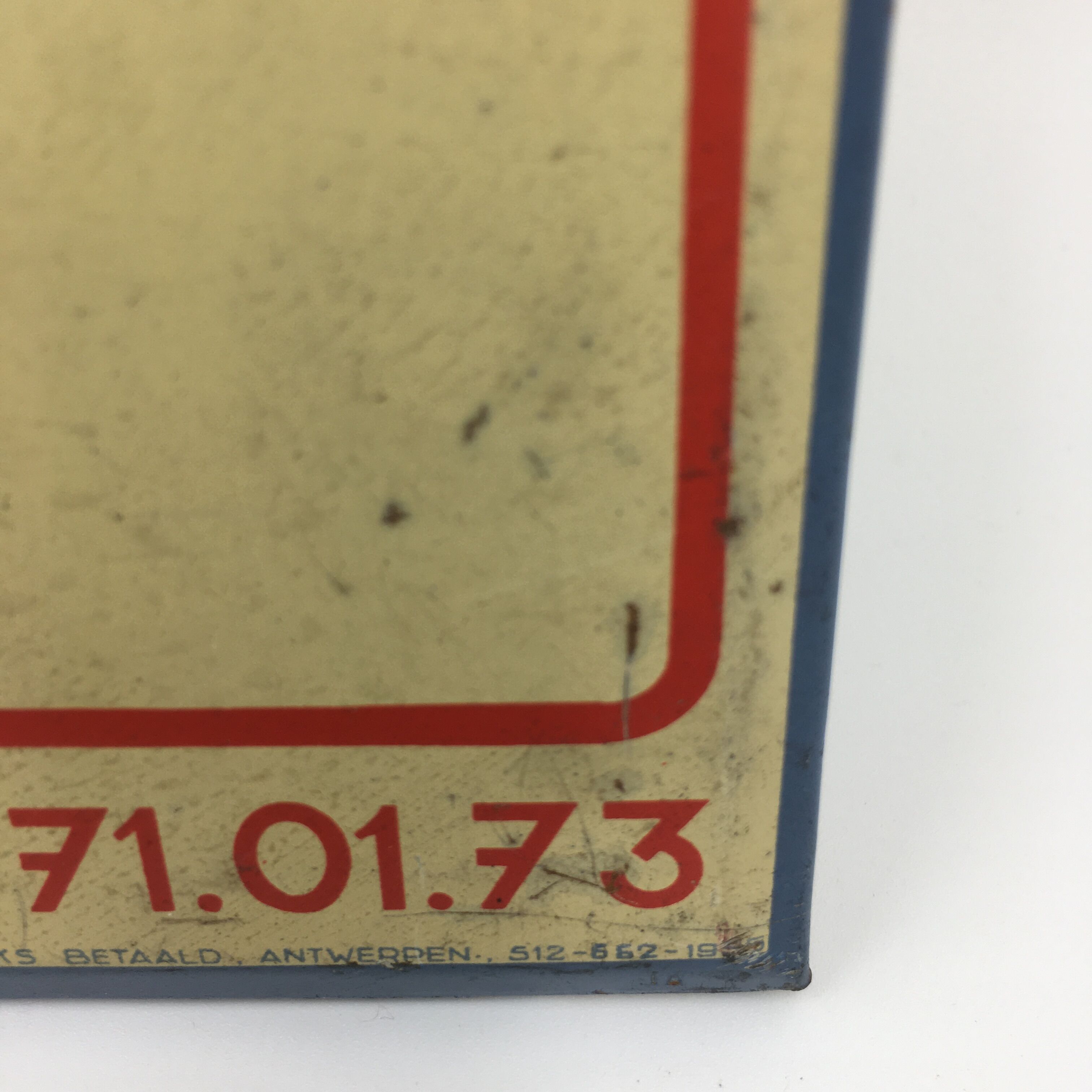 Fontana advertising plate