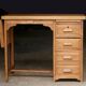 LACOUR oak desk. 1930s/1940s.