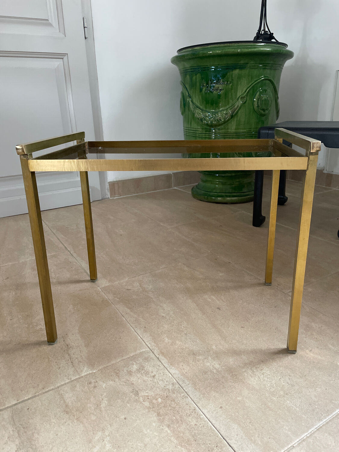 Vintage coffee table end of sofa 1970