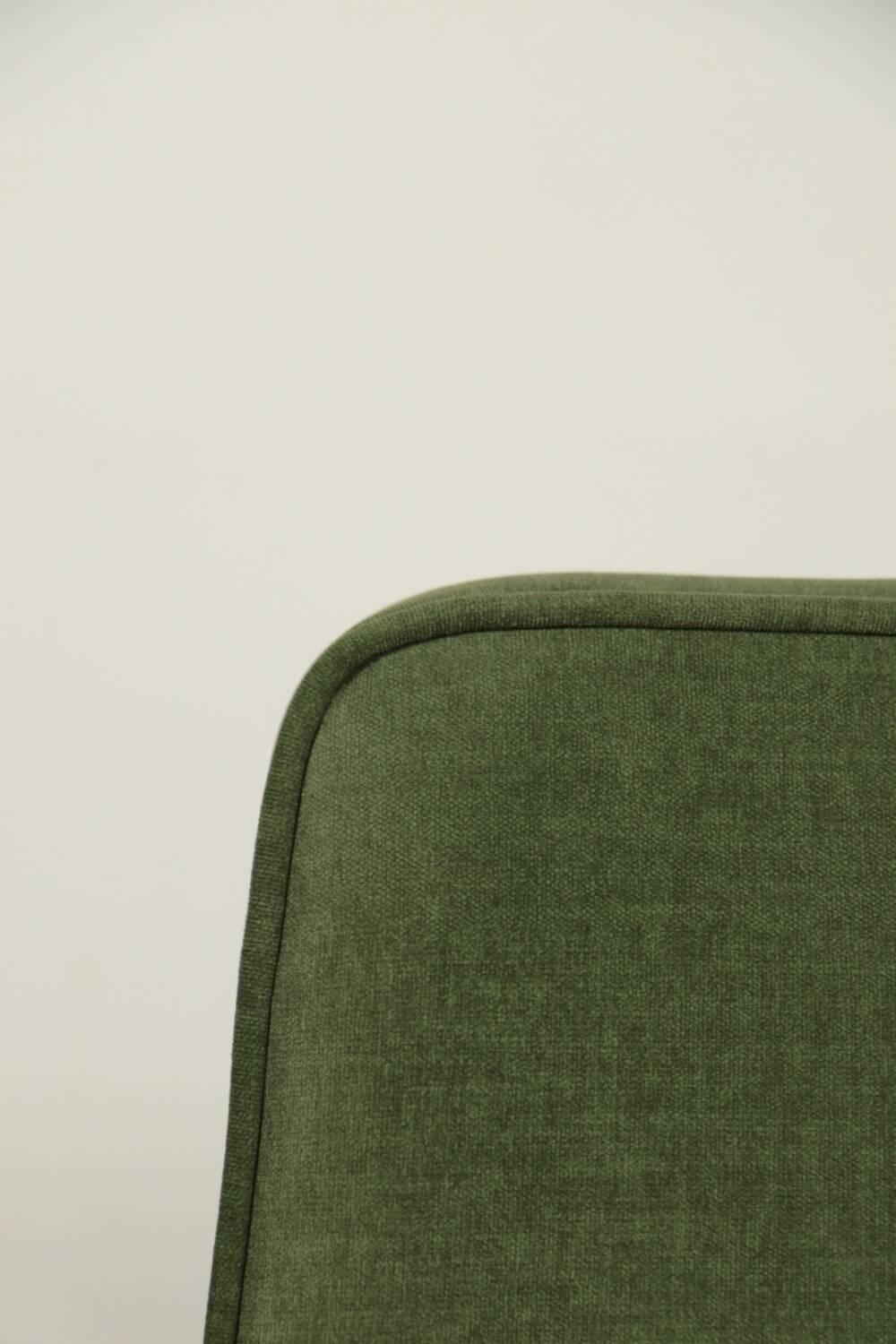 Fauteuil vintage moderne chêne clair vert royal 1962 design par Chierowski