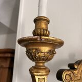 Antique Louis XIV Wall Light 19th Century Napoleon III Gilded Wood Gold Leaf