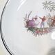 7 hollow plates Gien Japanese decoration France