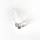 6  verres à shot angelo mangiarotti pour cristalleria colle 1991