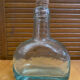 Bouteille Ancienne Verre Bullé + Bouchon Liège Vintage #E349