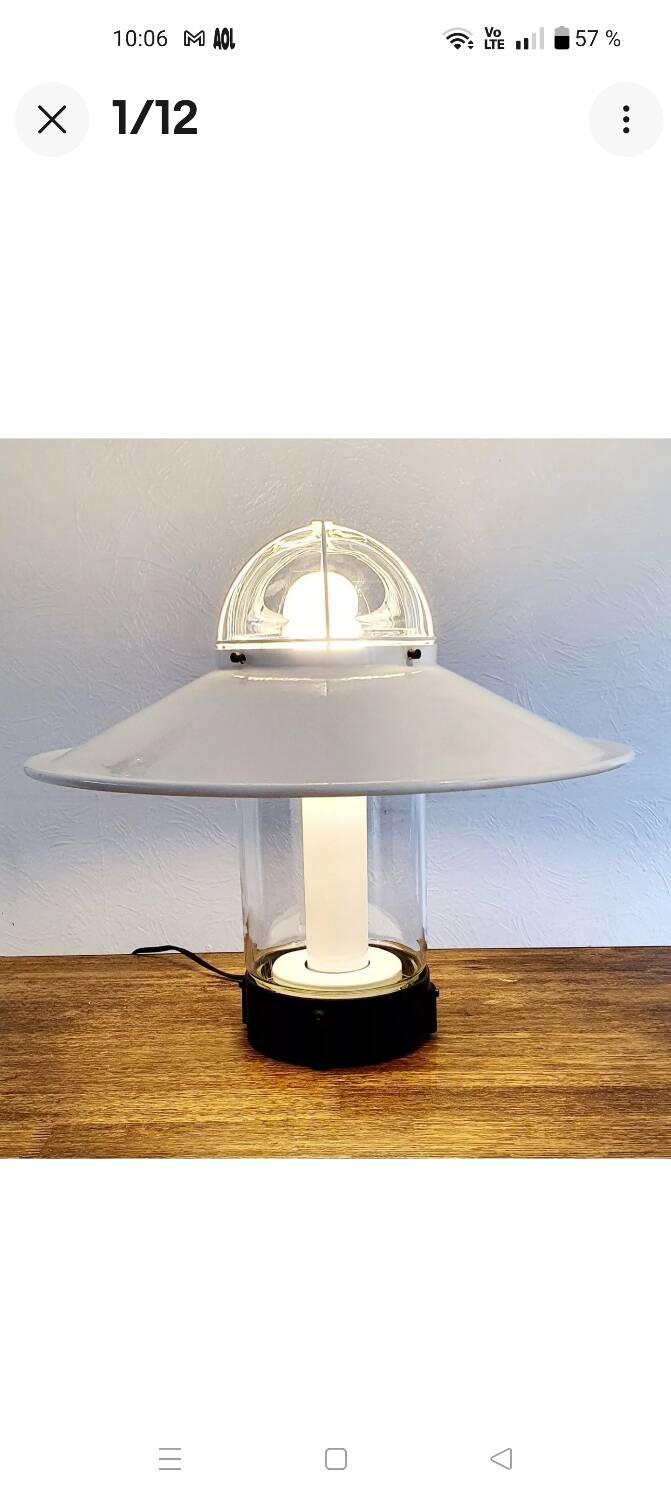 Rare Europhane lighthouse lamp from the 60s/70s