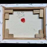 Painting on canvas signed MCD