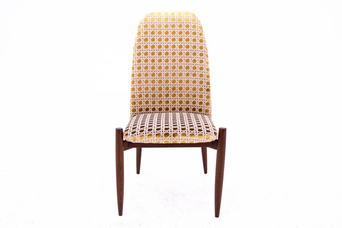 Set of 4 chairs, Czechoslovakia, 1950s. After renovation