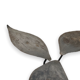Brushed Metal Garden Table Leaf Patterns