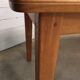 Table to eat solid blond oak oblong shape