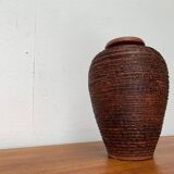 Vase from the Schamotte series, German brutalism from the mid-century by Spara Keramik, 1960s.