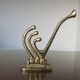Coatrack swivel brass 70s