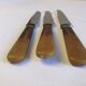 Couteaux anciens couvert de table service estampille Au Diamant