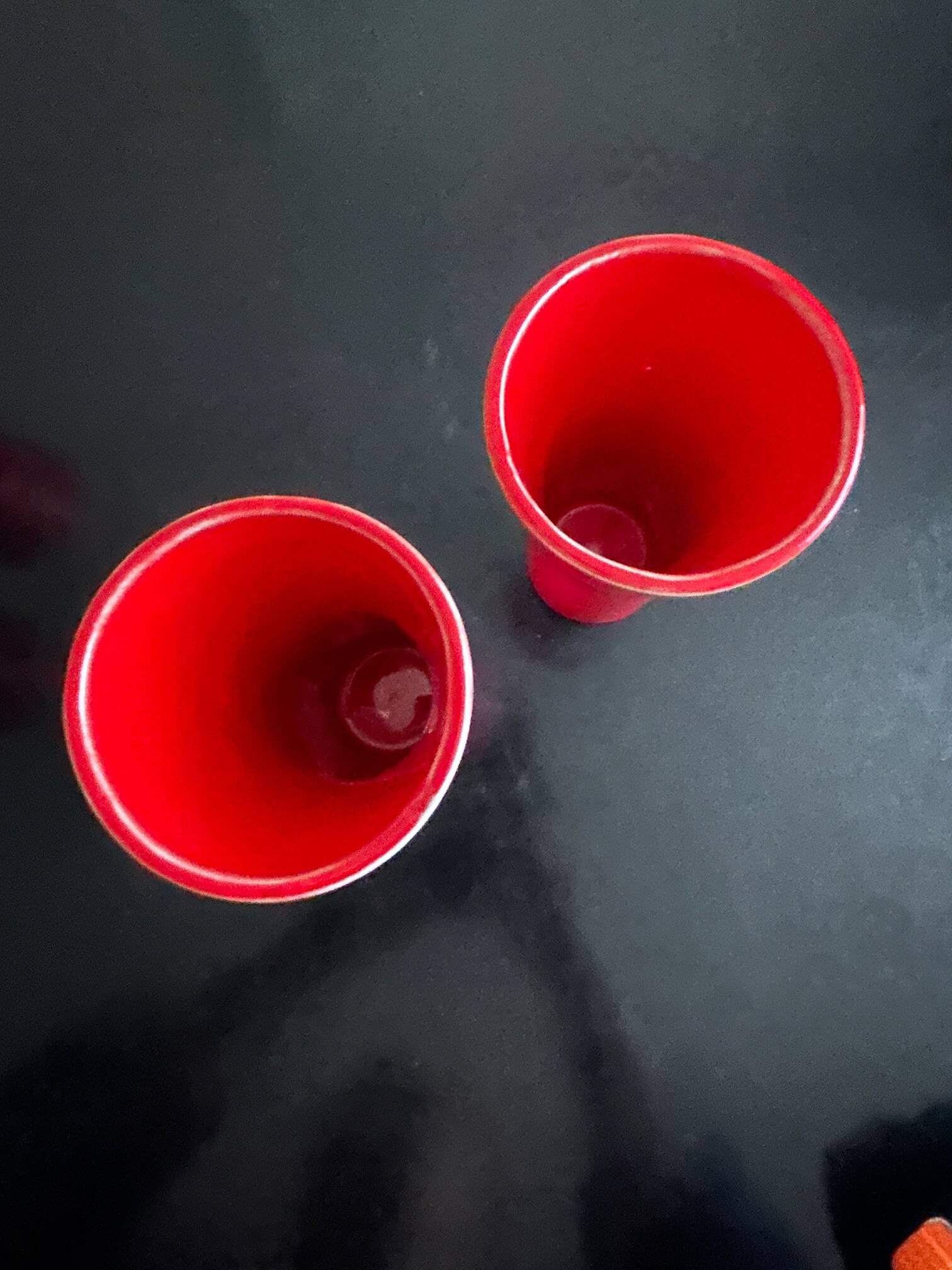 4 ceramic cups Poët Laval