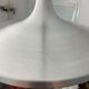 Erco vintage aluminum brushed scandinavian space age style suspension