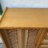 Rattan chest of drawers