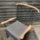Baumann eventail armchair