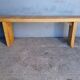Solid wood bench patinated 140cm