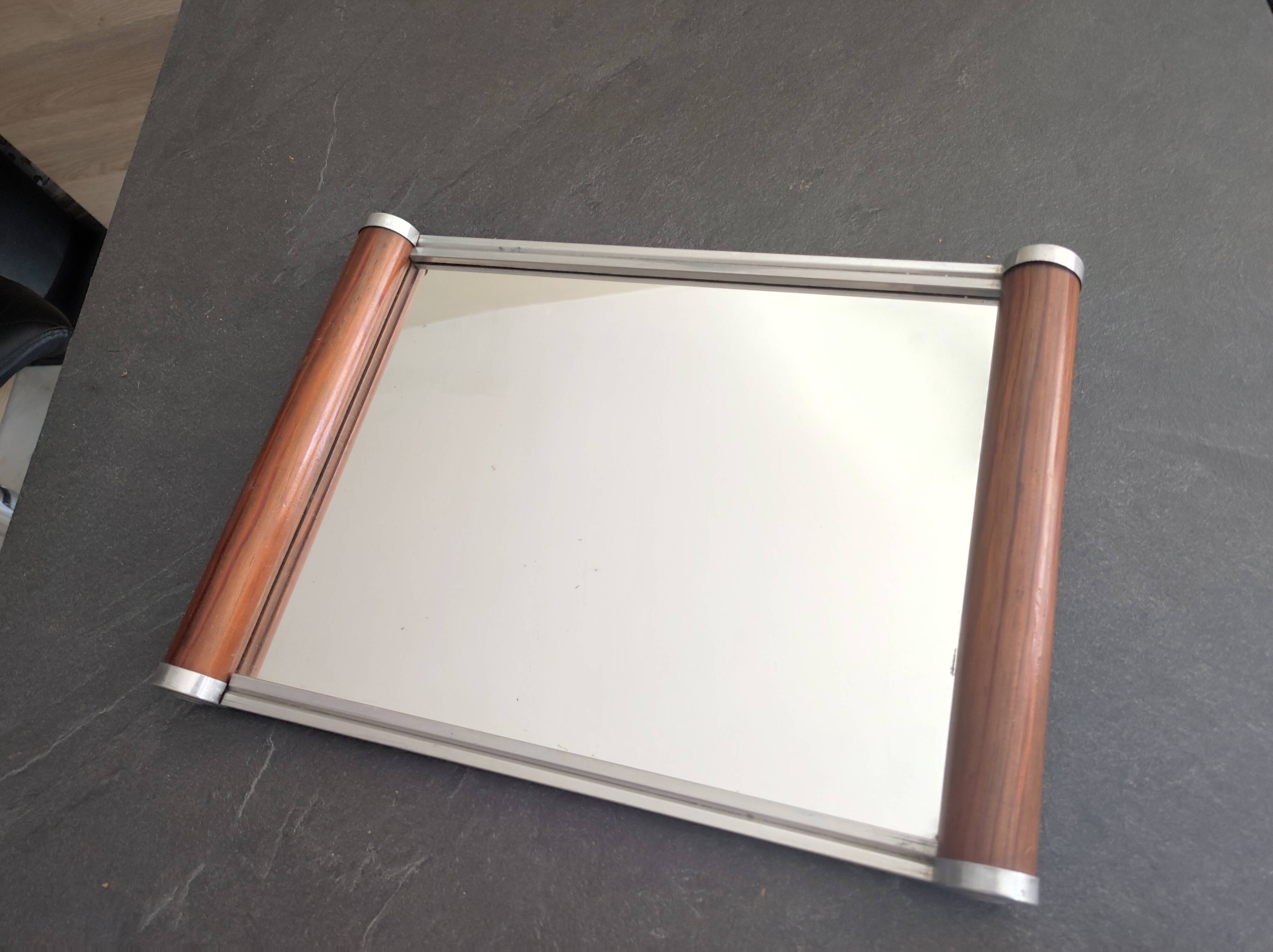 Vintage modernist mirror top art deco style