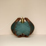 Dark green lamp to put down