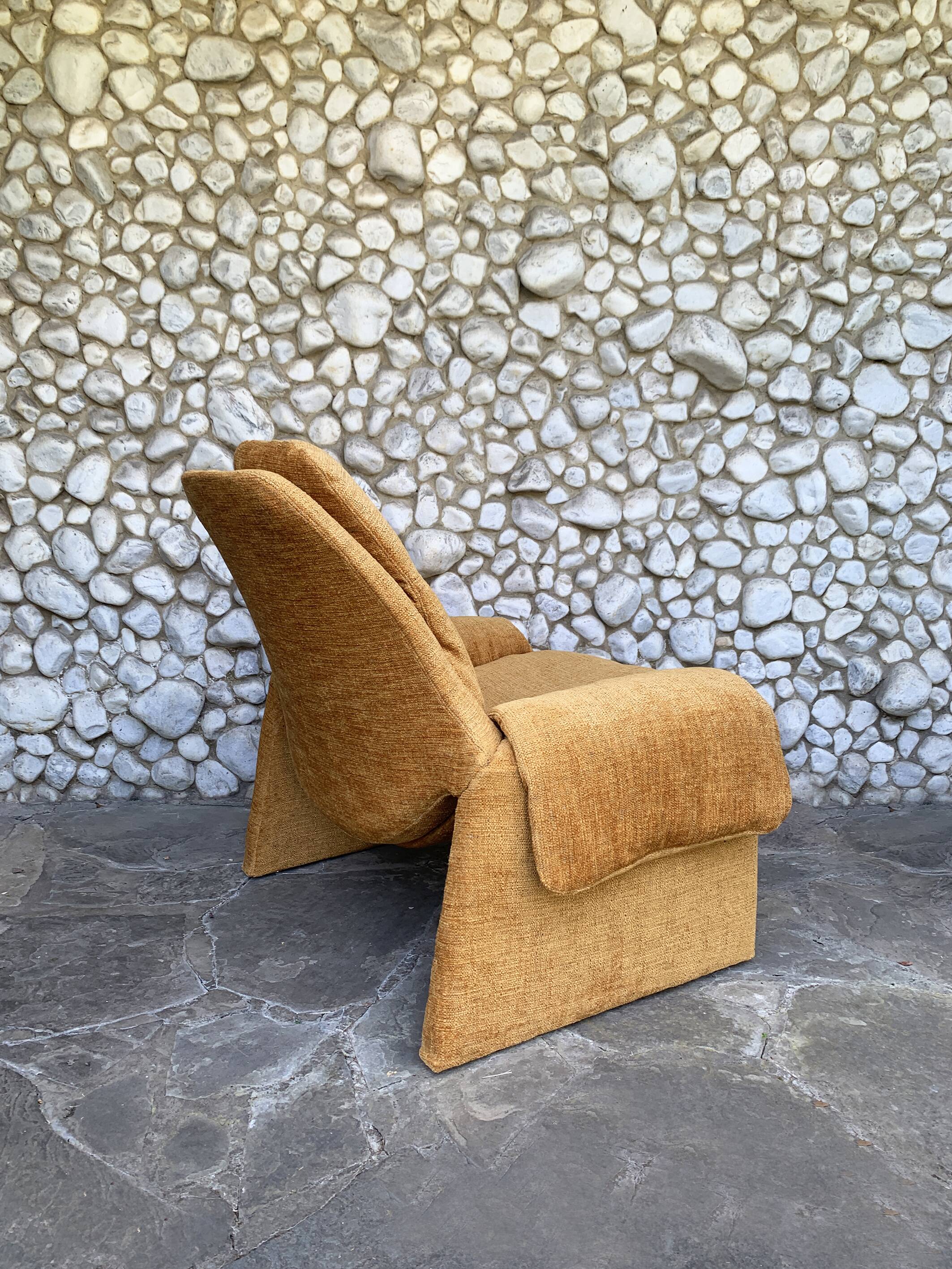 Vittorio Introini P60 lounge chair for Saporiti Italia, 1970s