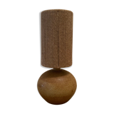 Table lamp jute rope and sandstone