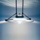 Black Pendant Lamp, 1980s