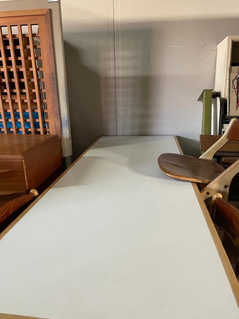 Marc Held chair and table set for Ibm Montpellier