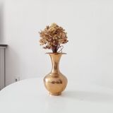 Vintage brass vase