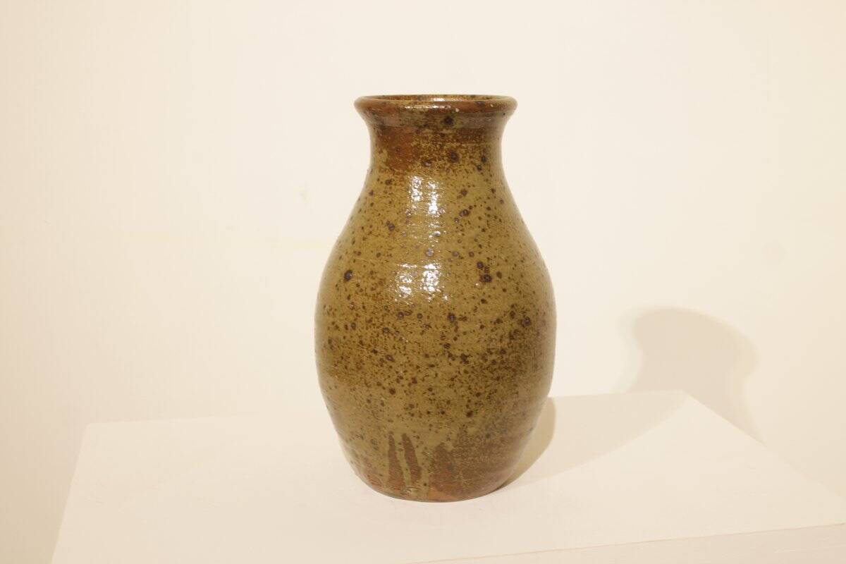 Important vase en grès pyrité de Guy Baudat (1938-2019)