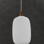 1970s uluv glass pendant, czechoslovakia