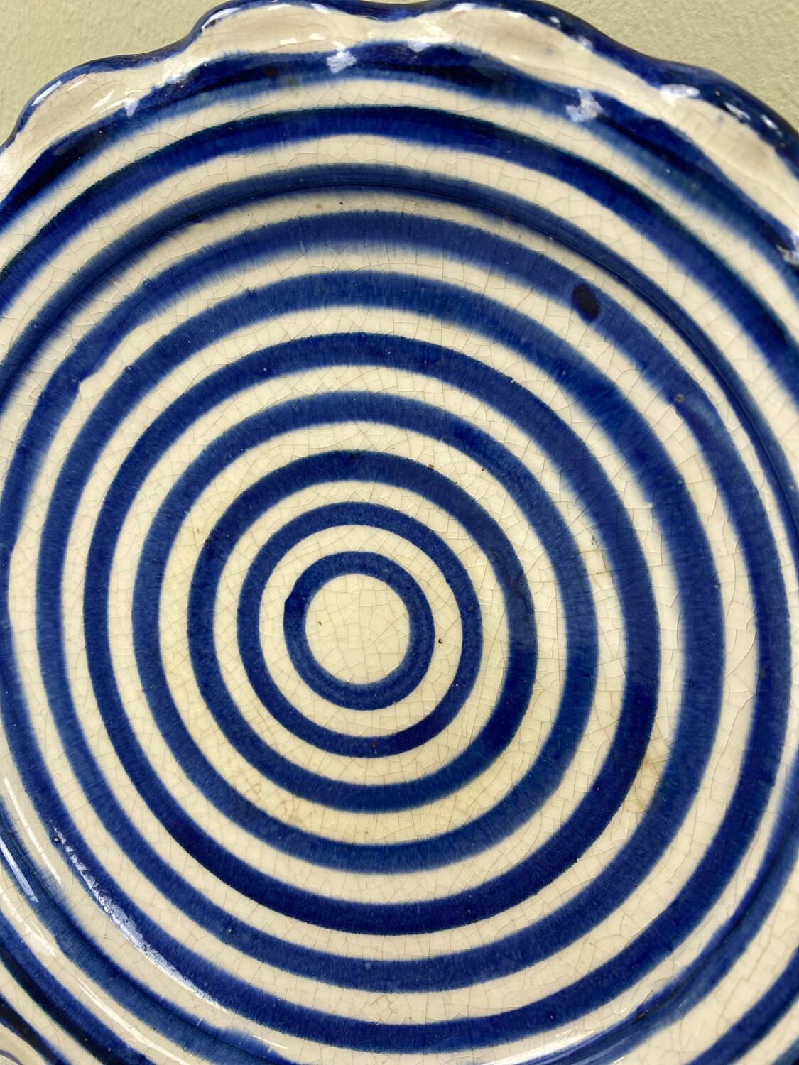 Decorative handcrafted plate