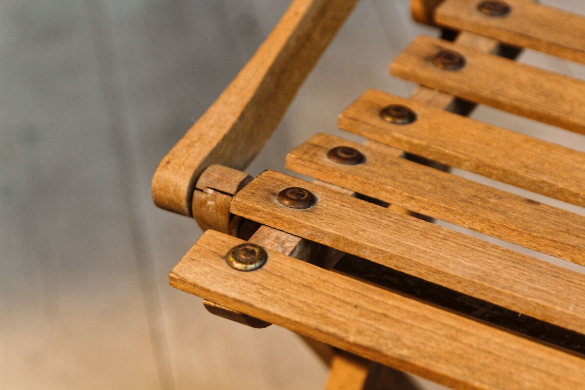 50s folding child chair
