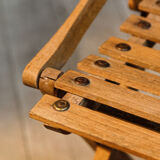 50s folding child chair