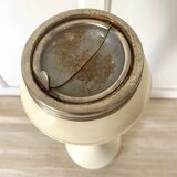 Designer ashtray on stand, space age, Italy 70s