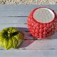 Raspberry slip pot