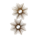 Two Chaty Vallauris convex mirrors, 1950s/1960s