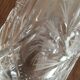 Six crystal glasses