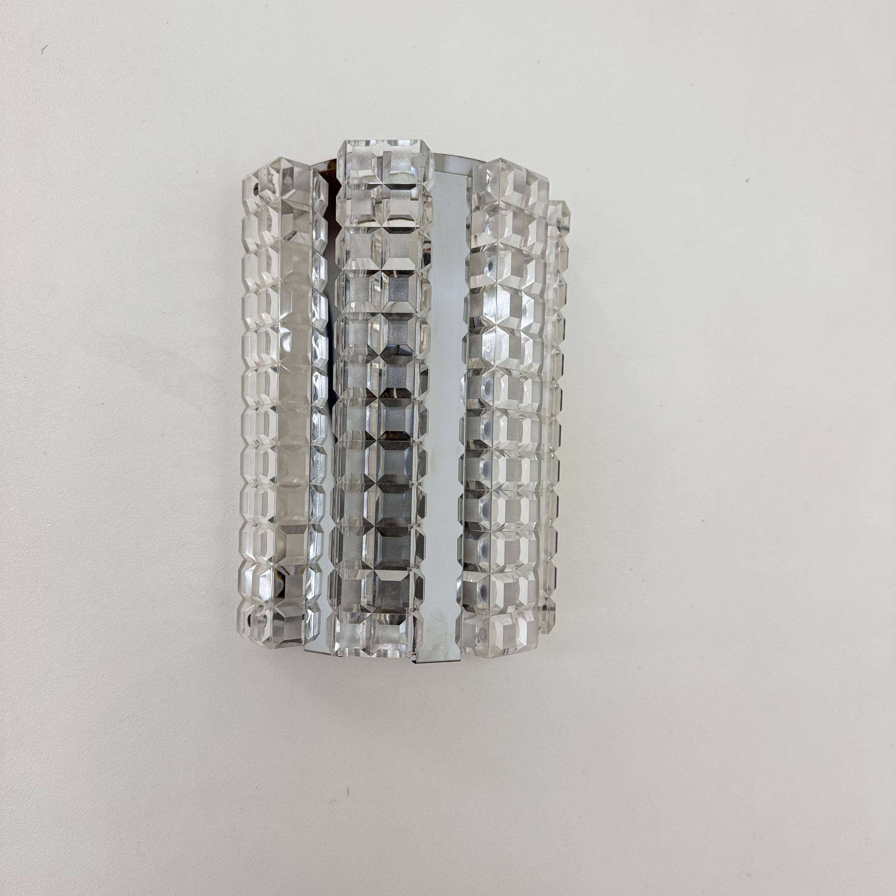 Mid-century design wall lamp sconce , 1970s