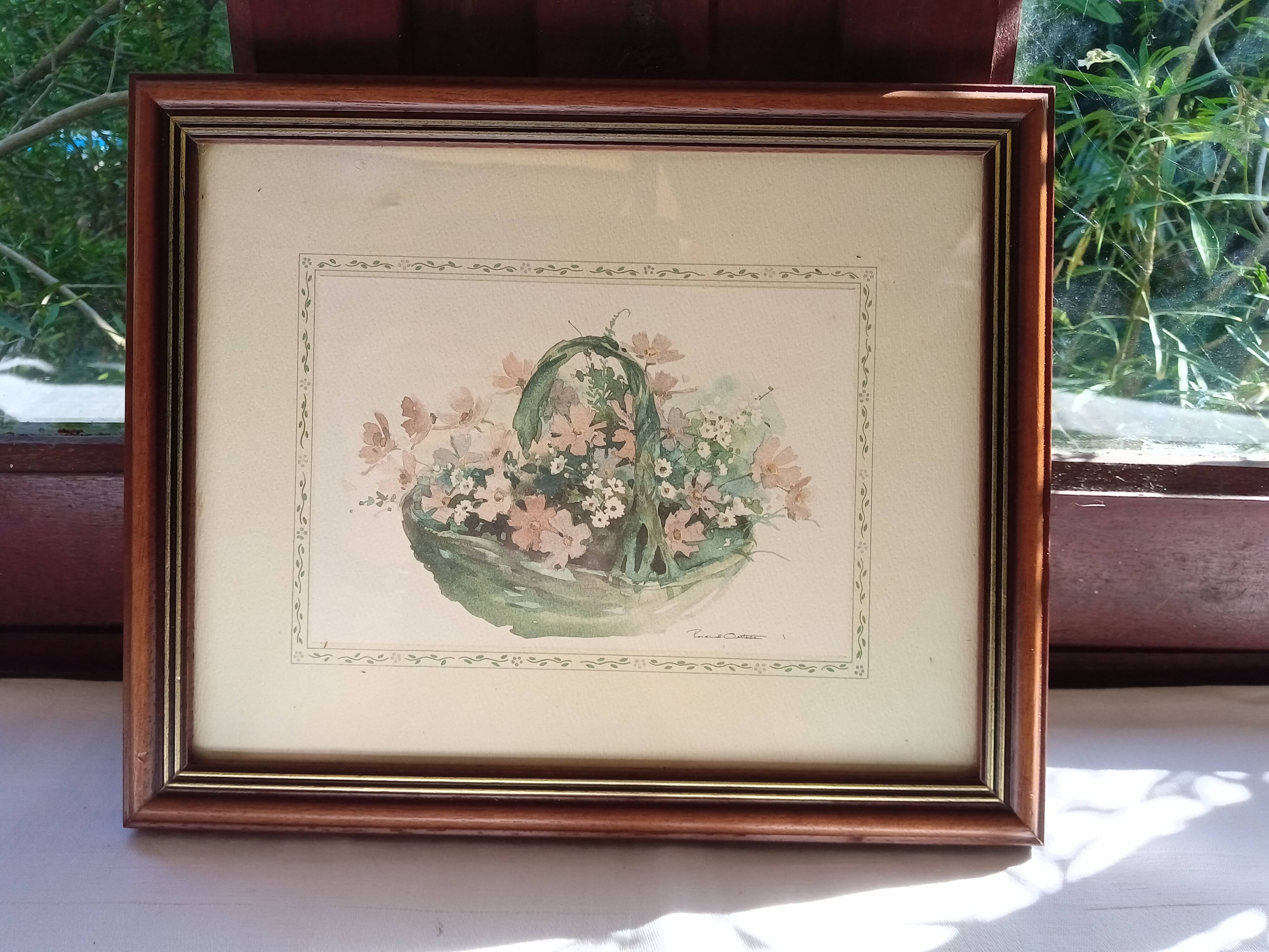 Country bouquet painting