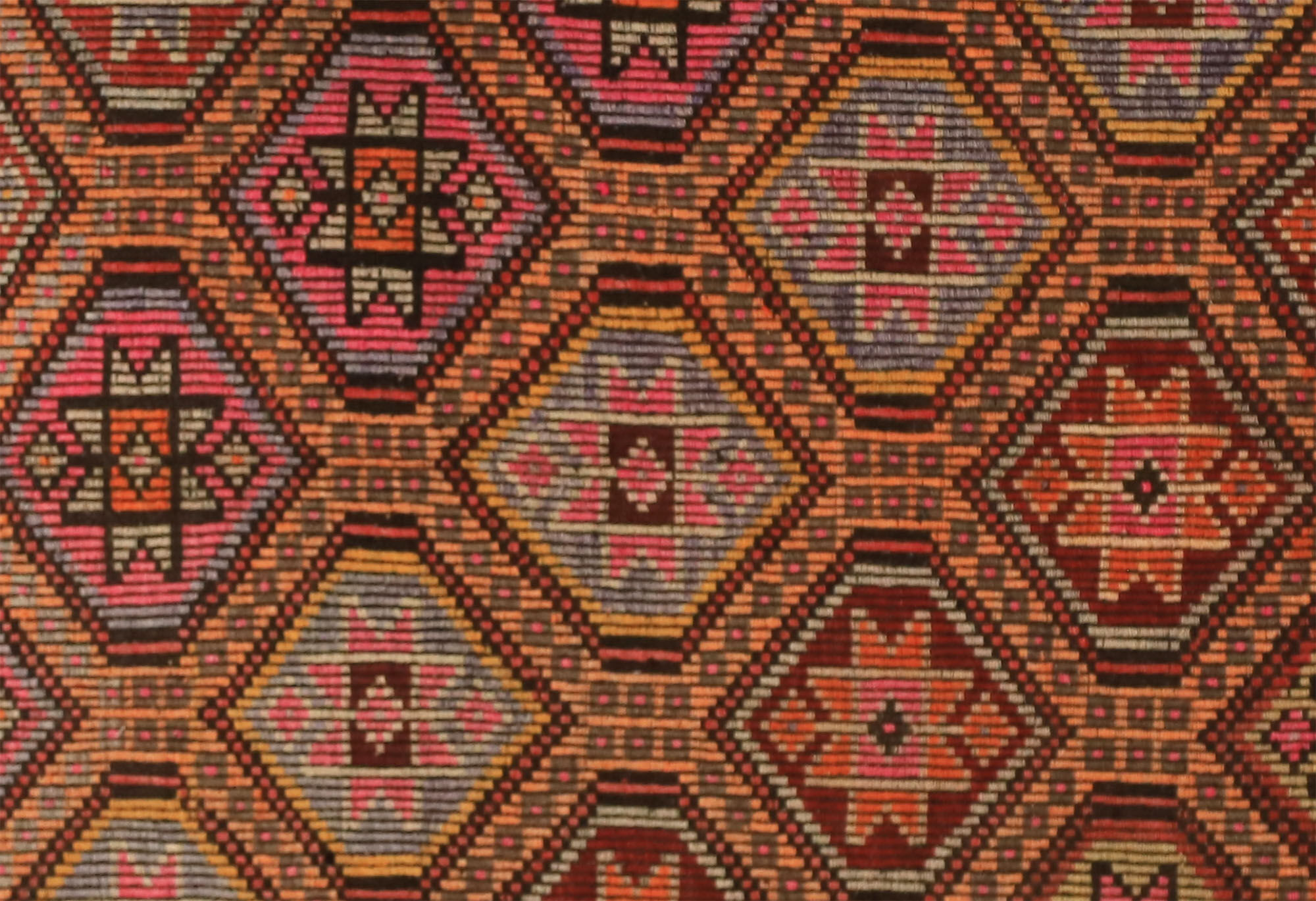 Anatolian handmade kilim rug 284 cm x 173 cm