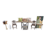 7x10 Classic Vintage Persian Rug, 204x305Cm