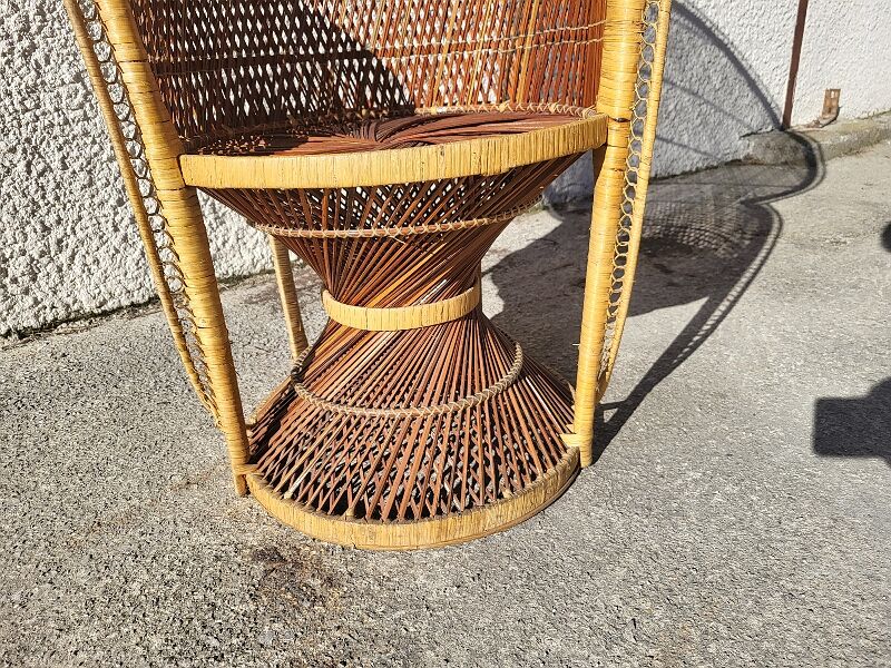 Fauteuil emmanuelle en rotin