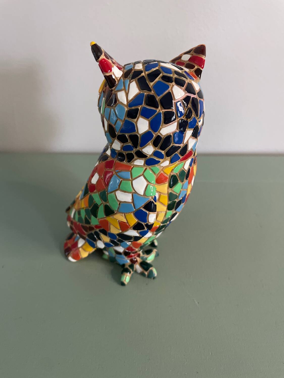 Chouette de collection en mosaïque Barcino