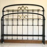 Iron bed Napoleon III in 140 x 190