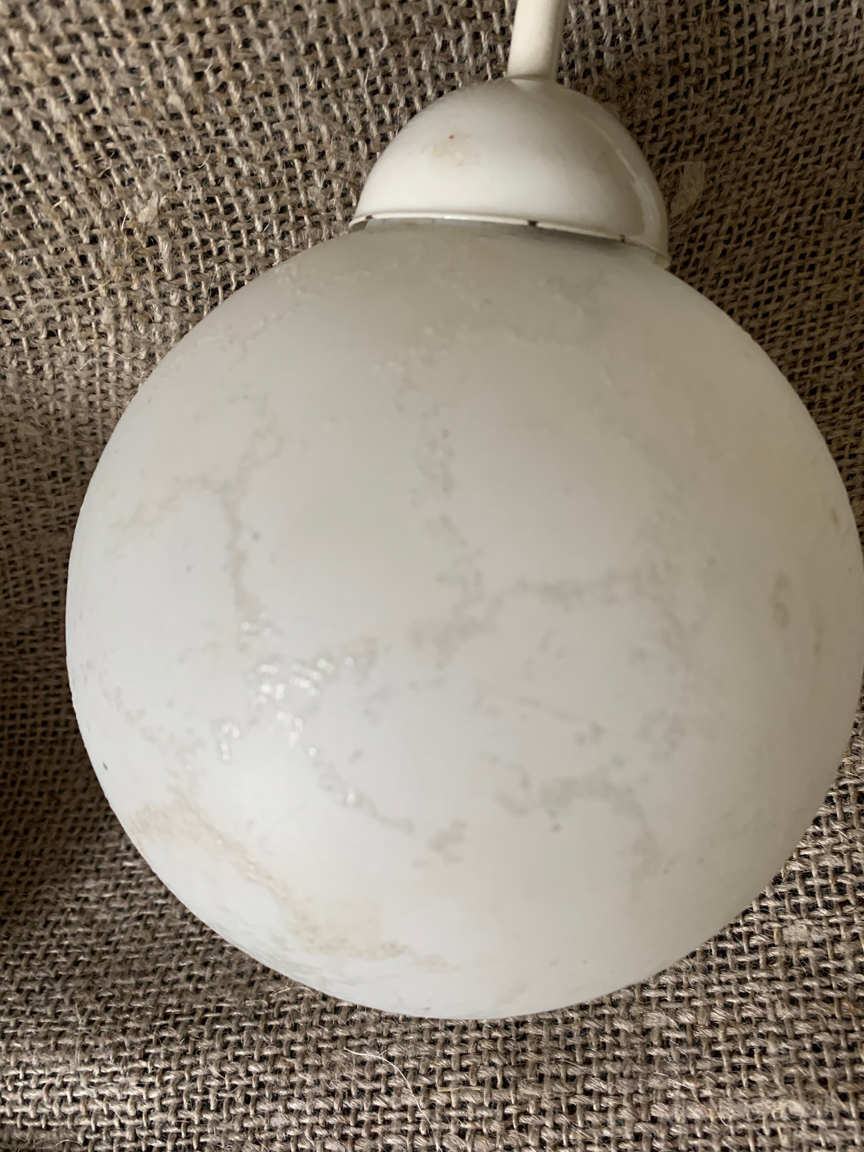 Applique vintage blanche