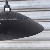 Perforated lacquered sheet metal suspension from the 90s