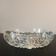 Chiseled glass tray