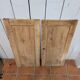 Paire de portes ancienne en merisier