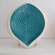 Large Verceram leaf pattern fruit dish