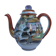 Porcelain teapot with Japanese decoration